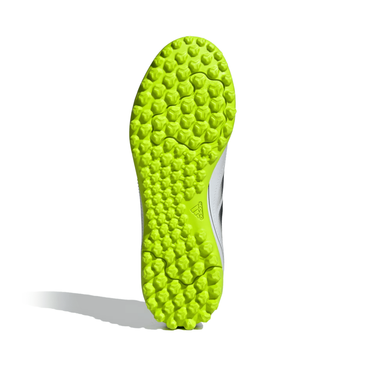 Adidas Kids Goletto IX Laceless Turf Cloud White/Core Black/Lucid Lemon - 1108514 - Tip Top Shoes of New York