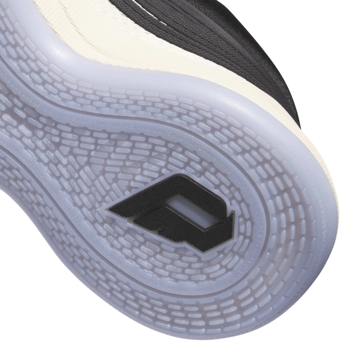 Adidas Kids' (Grade School) DAME X Core Black/Warm Vanilla/Blue Breeze - 1099176 - Tip Top Shoes of New York