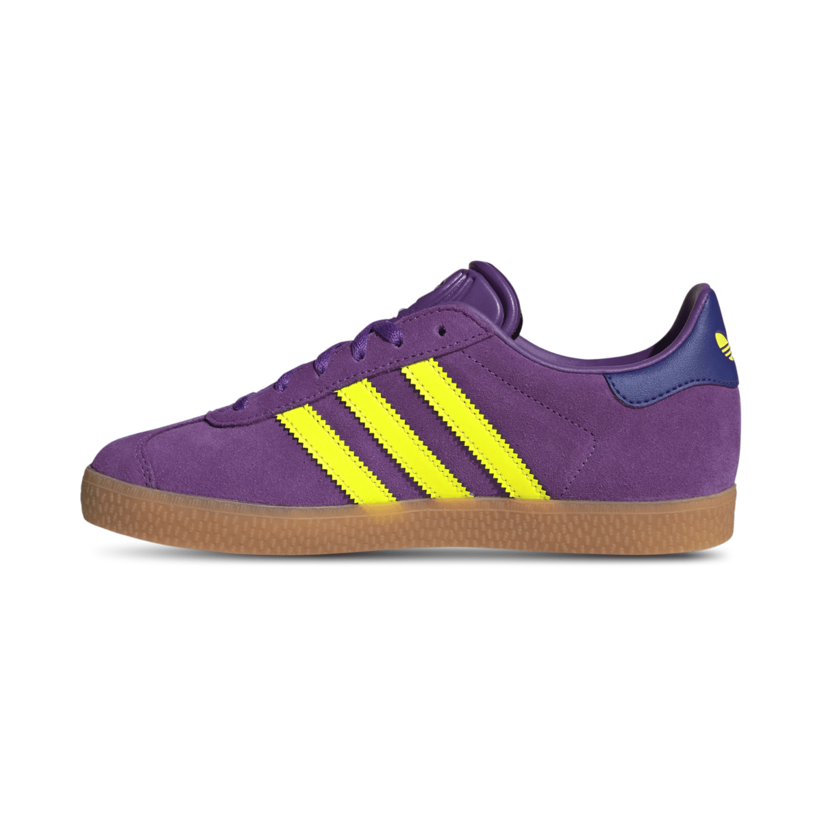 adidas Kids (Grade School) Gazelle Active Purple/Solar Yellow/Collegiate Purple - 6 / Purple / Medium