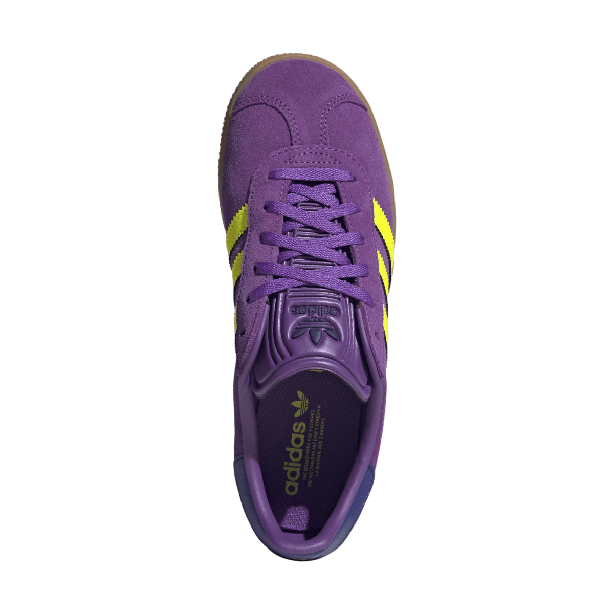 adidas Kids (Grade School) Gazelle Active Purple/Solar Yellow/Collegiate Purple - 6 / Purple / Medium - M adidas Kids (Grade School) Gazelle Active Purple/Solar Yellow/Collegiate Purple - 6 / Purple / Medium - M