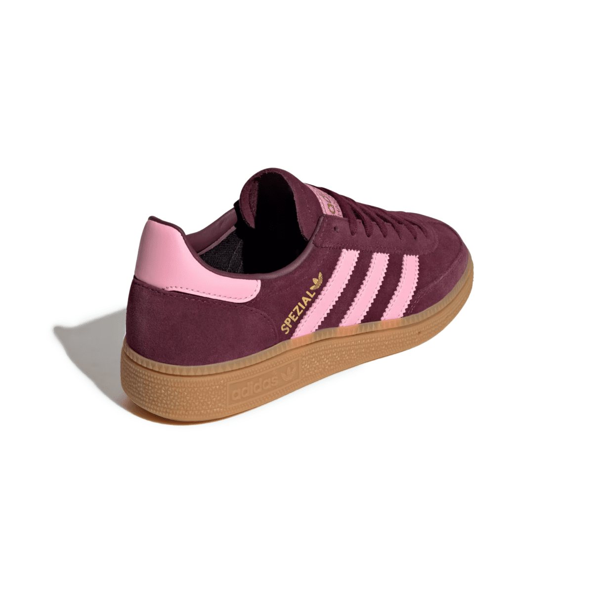 Adidas Kids (Grade School) Handball Spezial Maroon/Bliss Pink/Gum - 1102599 - Tip Top Shoes of New York