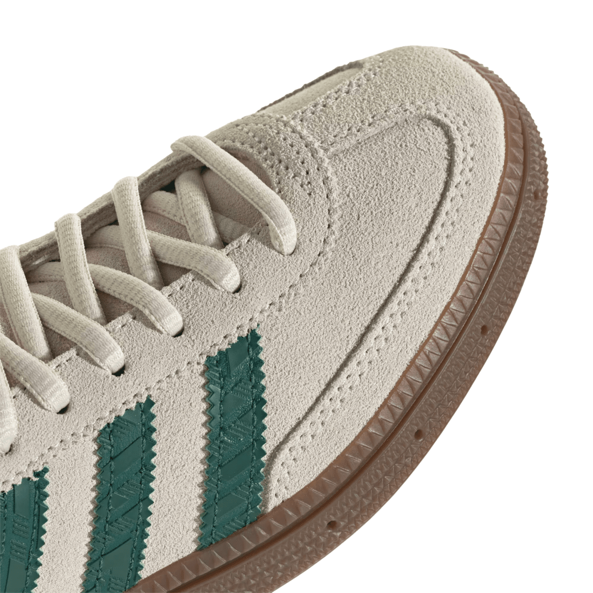 Adidas Kids (Grade School) Handball Spezial Off White/Collegiate Green/Gum - 1102617 - Tip Top Shoes of New York