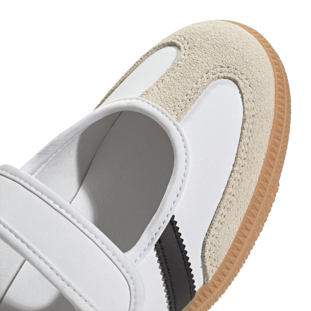 Adidas Kids (Grade School) Samba Jane Cloud White/Alumina/Gum - 1102590 - Tip Top Shoes of New York