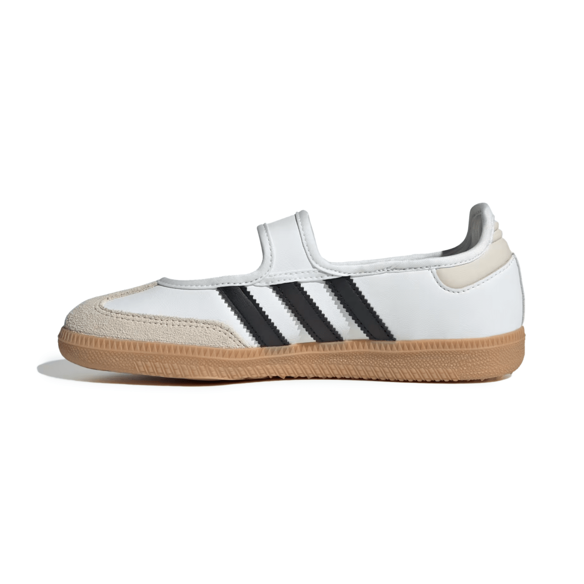 Adidas Kids (Grade School) Samba Jane Cloud White/Alumina/Gum - 1102590 - Tip Top Shoes of New York