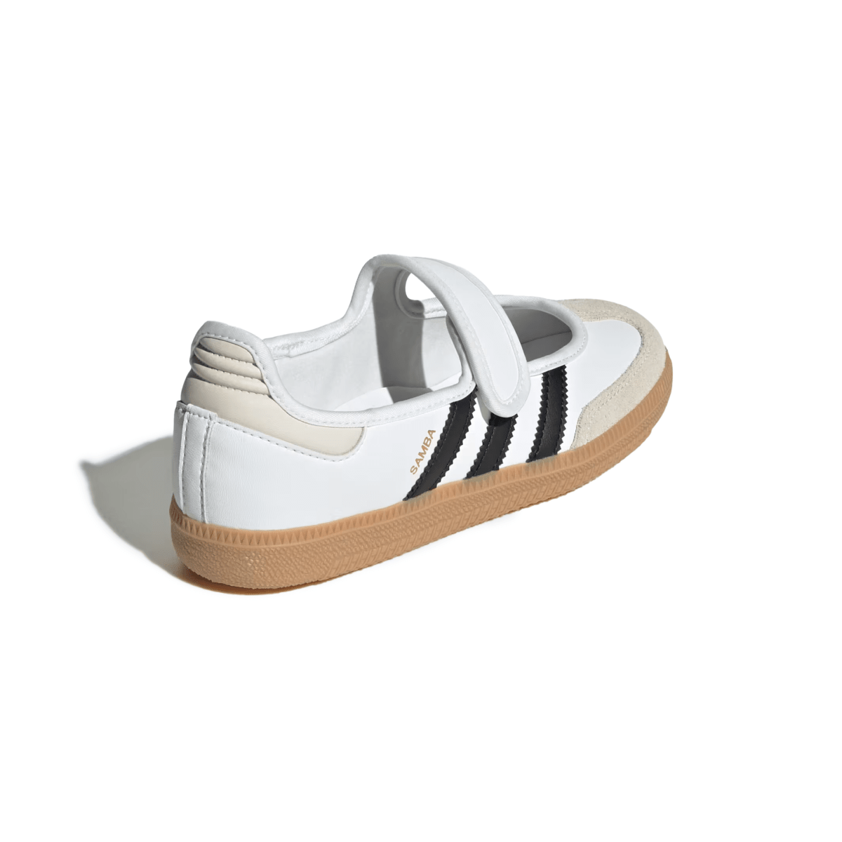 Adidas Kids (Grade School) Samba Jane Cloud White/Alumina/Gum - 1102590 - Tip Top Shoes of New York