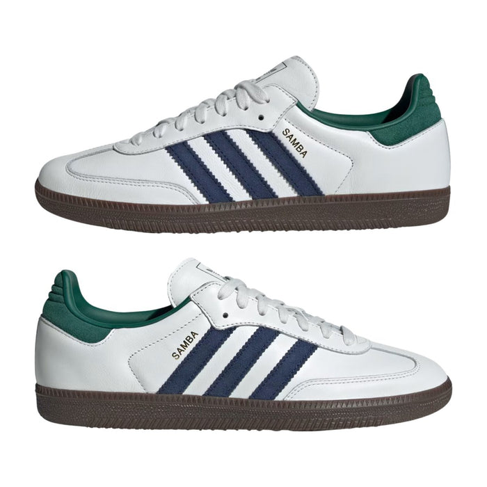 Adidas Kid's (Grade School) Samba OG Black White/Collegiate Green/Active Green - 1085175 - Tip Top Shoes of New York