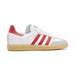 Adidas Kid's (Grade School) Samba OG Cloud White/Collegiate Red/Gum - 1088347 - Tip Top Shoes of New York