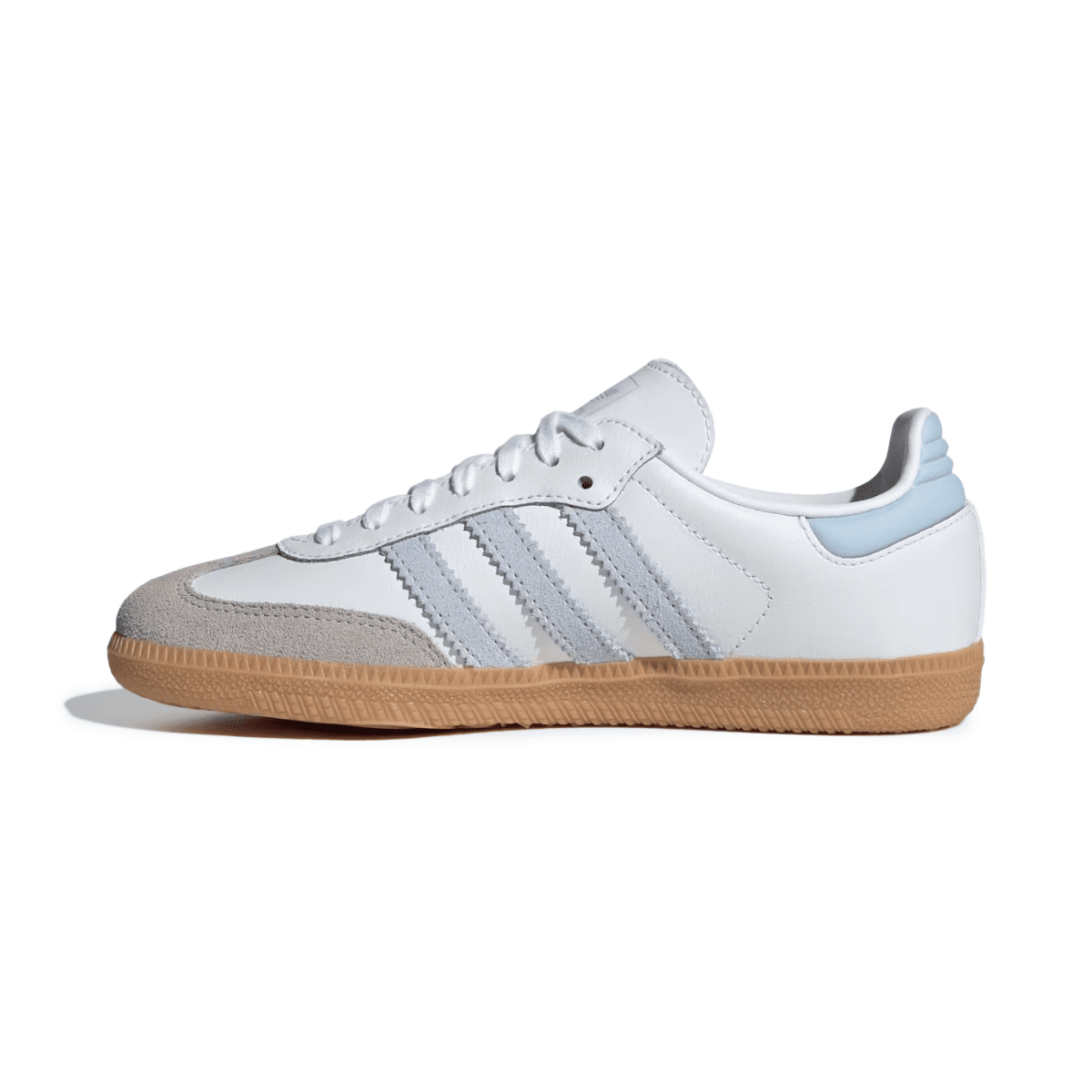 Adidas Kids (Grade School) Samba OG Cloud White/Crystal Sky/Gum - 1102568 - Tip Top Shoes of New York