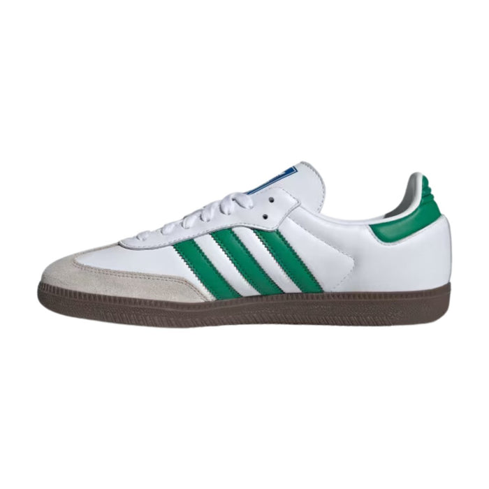 Adidas Kid's (Grade School) Samba OG Cloud White/Green/Supplier Color - 1085159 - Tip Top Shoes of New York