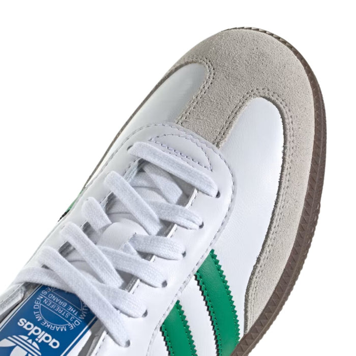 Adidas Kid's (Grade School) Samba OG Cloud White/Green/Supplier Color - 1085159 - Tip Top Shoes of New York