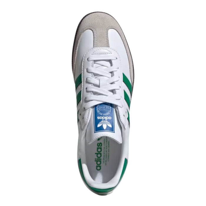 Adidas Kid's (Grade School) Samba OG Cloud White/Green/Supplier Color - 1085159 - Tip Top Shoes of New York