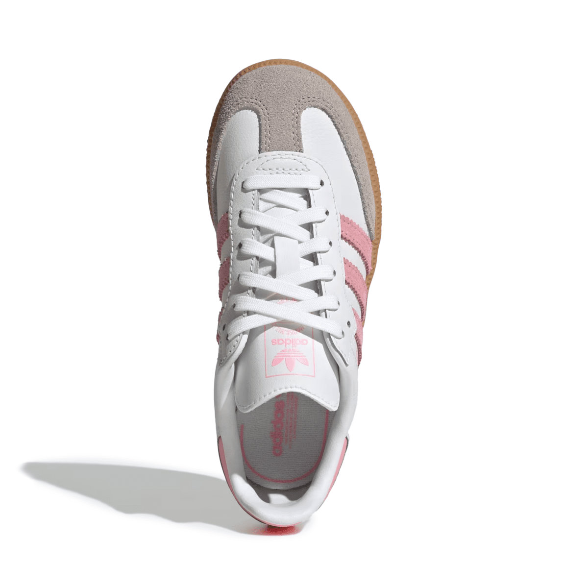 Adidas Kids (Grade School) Samba OG Cloud White/Light Pink/Gum - 1102551 - Tip Top Shoes of New York