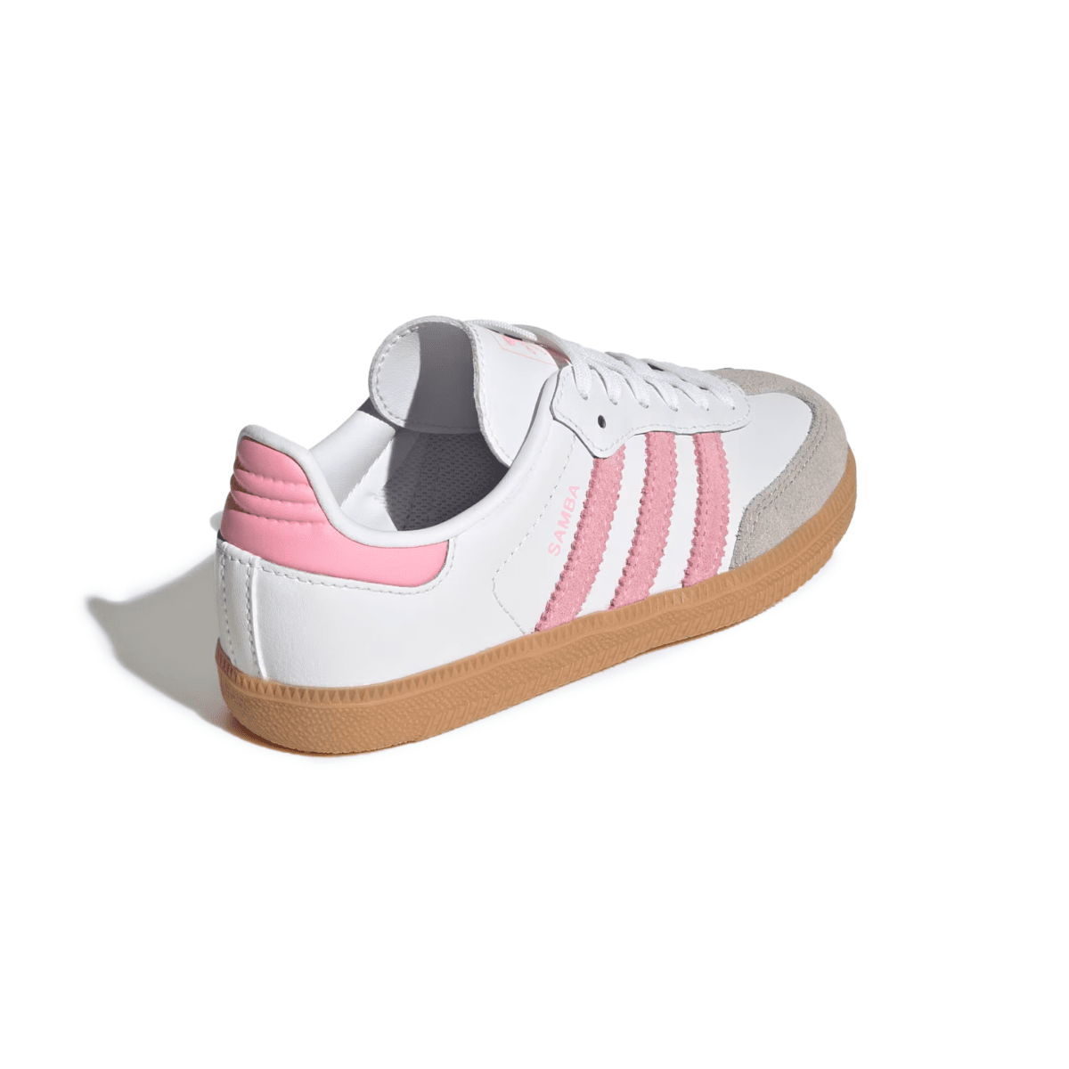 Adidas Kids (Grade School) Samba OG Cloud White/Light Pink/Gum - 1102551 - Tip Top Shoes of New York