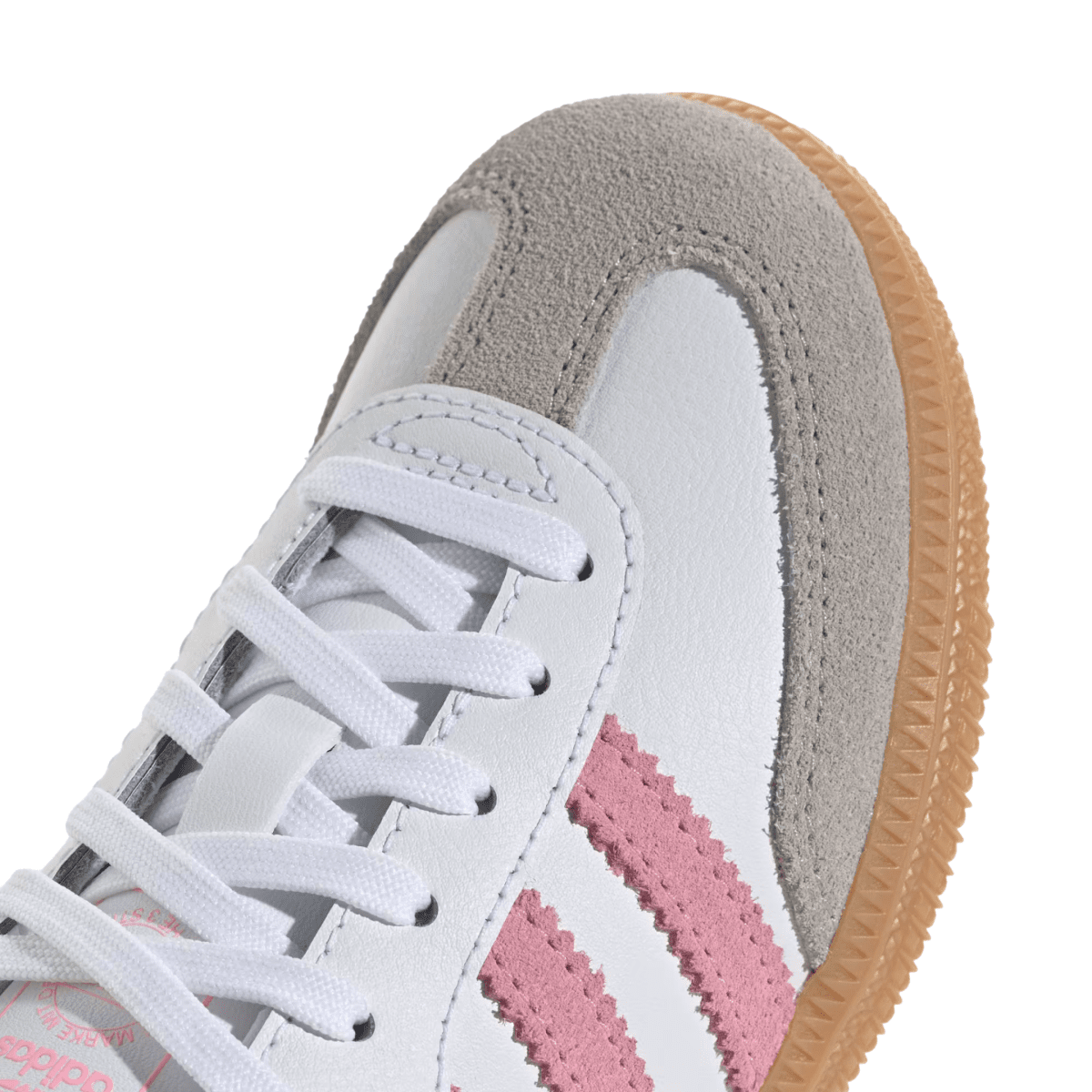 Adidas Kids (Grade School) Samba OG Cloud White/Light Pink/Gum - 1102551 - Tip Top Shoes of New York