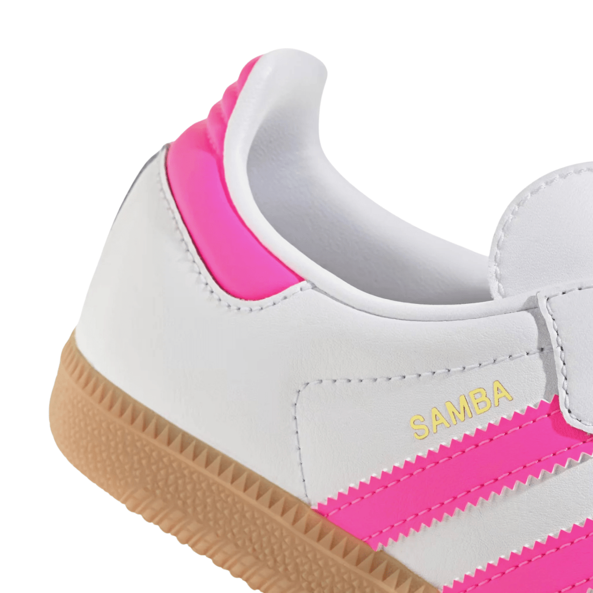 Grade School adidas Samba OG Shoes - White/Pink 6 Grade School adidas Samba OG Shoes - White/Pink 6