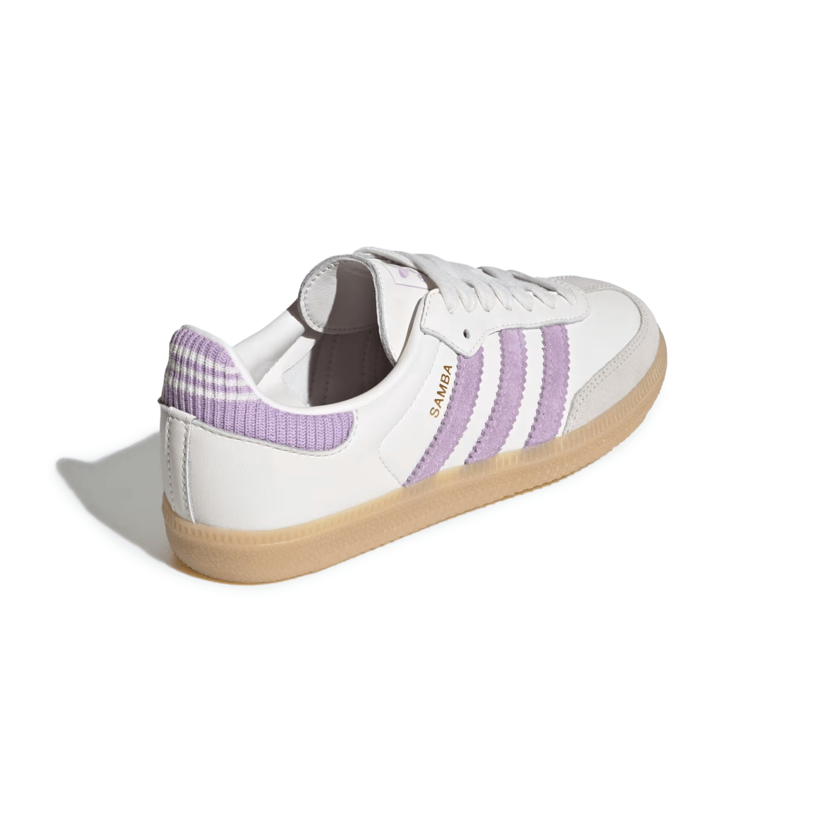 Adidas Kids (Grade School) Samba OG Cloud White/Powder Plum/Gum - 1105587 - Tip Top Shoes of New York
