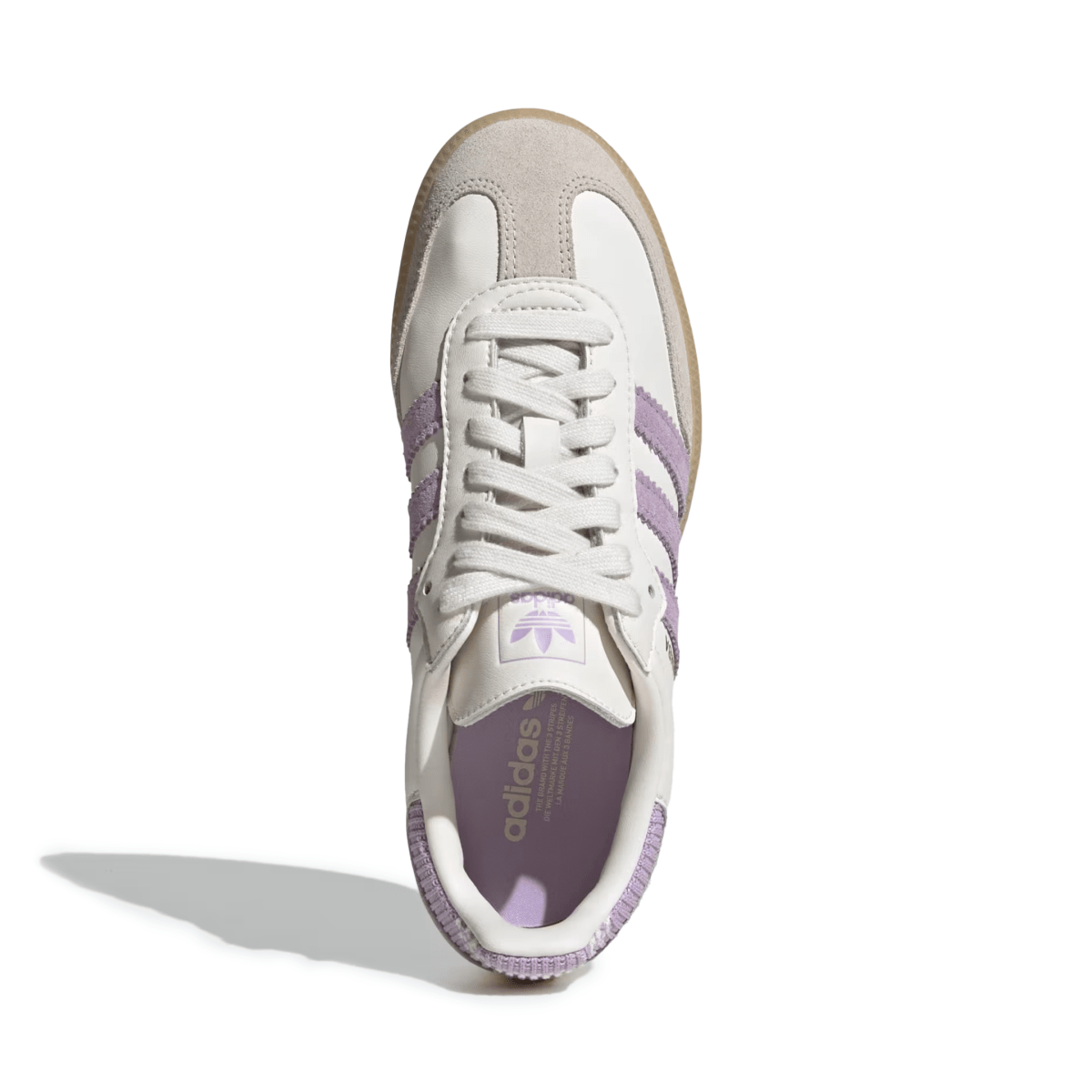 Adidas Kids (Grade School) Samba OG Cloud White/Powder Plum/Gum - 1105587 - Tip Top Shoes of New York