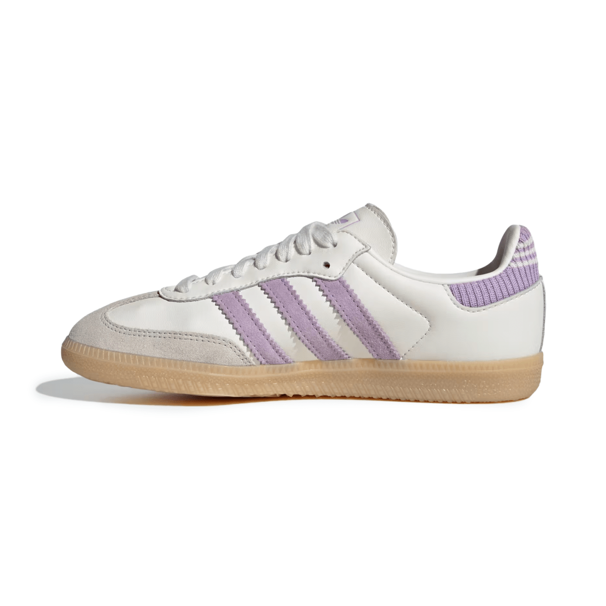 Adidas Kids (Grade School) Samba OG Cloud White/Powder Plum/Gum - 1105587 - Tip Top Shoes of New York