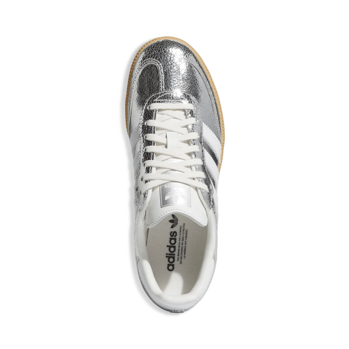 Adidas Kids (Grade School) Samba OG Crinkle Silver Metallic Tip Top Shoes of New York Adidas Kids (Grade School) Samba OG Crinkle Silver Metallic Tip Top Shoes of New York