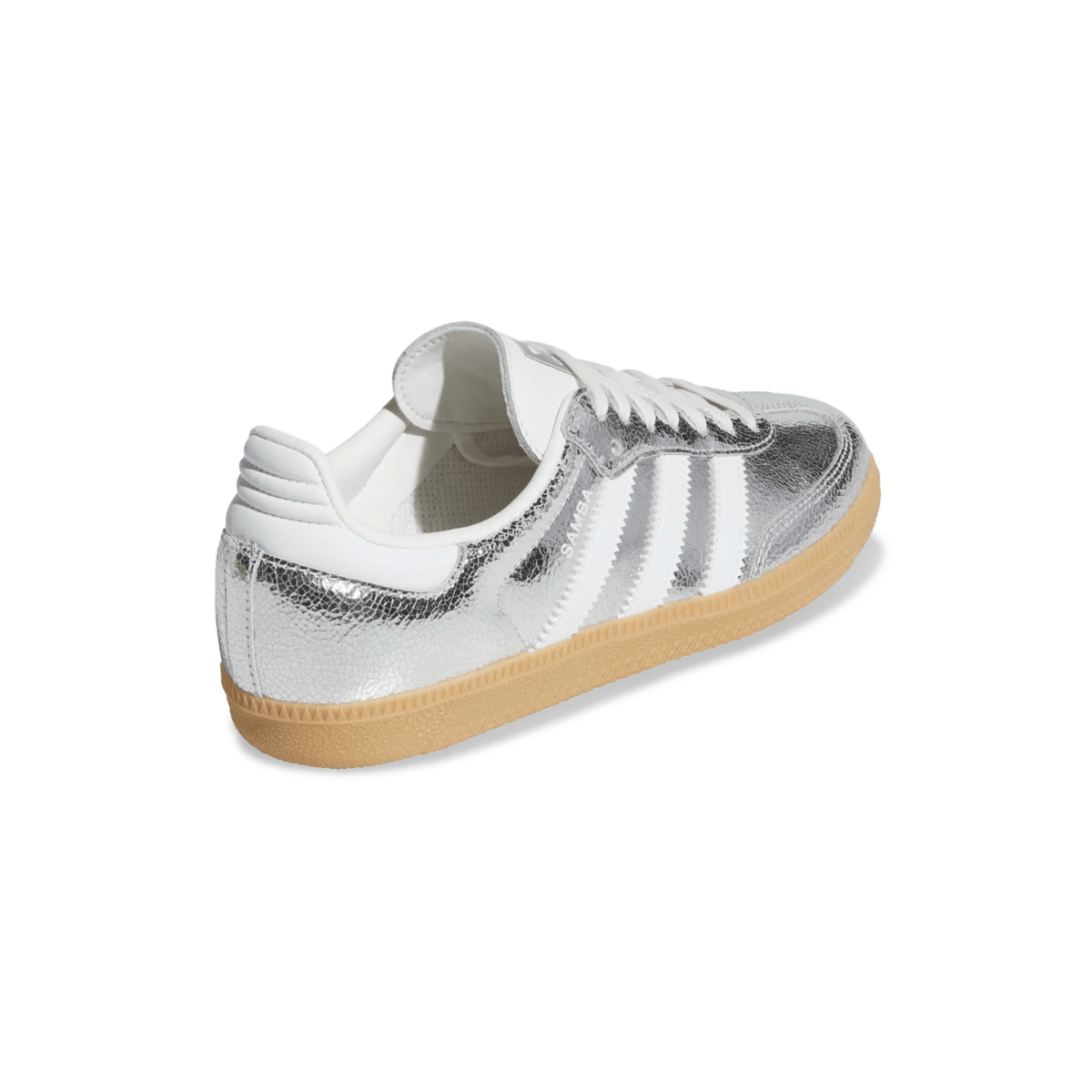 Adidas Kids (Grade School) Samba OG Crinkle Silver Metallic Tip Top Shoes of New York Adidas Kids (Grade School) Samba OG Crinkle Silver Metallic Tip Top Shoes of New York