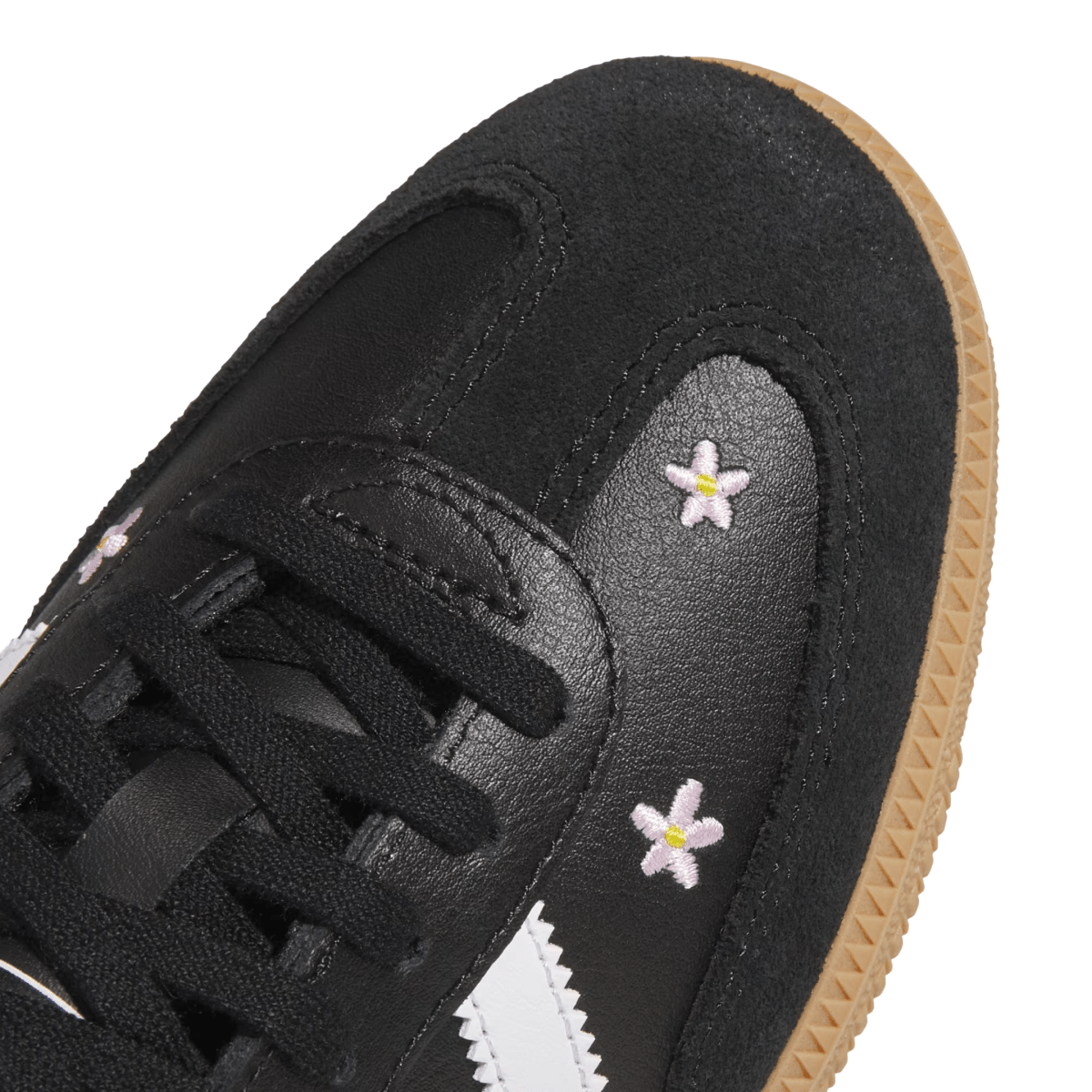 Adidas Kids (Grade School) Samba OG Flowers Core Black/Cloud White/Gum - 1108336 - Tip Top Shoes of New York