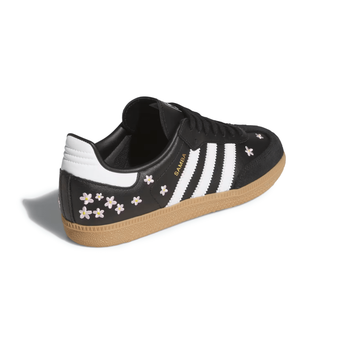 Adidas Kids (Grade School) Samba OG Flowers Core Black/Cloud White/Gum - 1108336 - Tip Top Shoes of New York