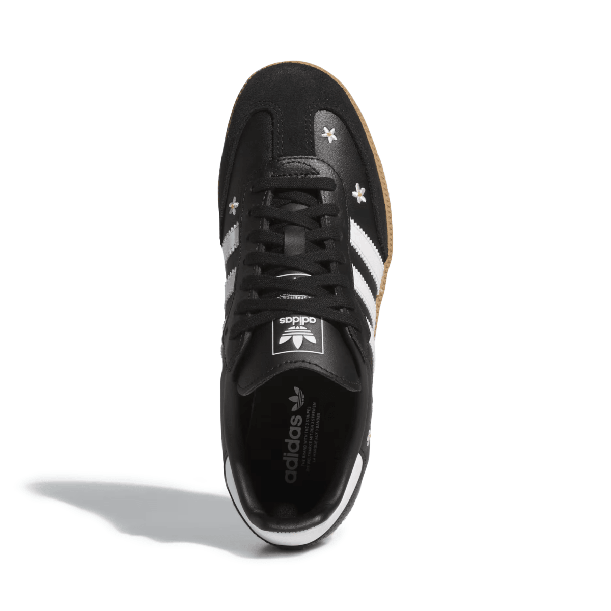 Adidas Kids (Grade School) Samba OG Flowers Core Black/Cloud White/Gum - 1108336 - Tip Top Shoes of New York
