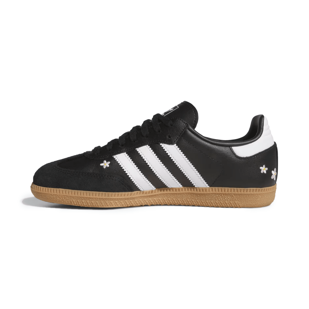 Adidas Kids (Grade School) Samba OG Flowers Core Black/Cloud White/Gum - 1108336 - Tip Top Shoes of New York