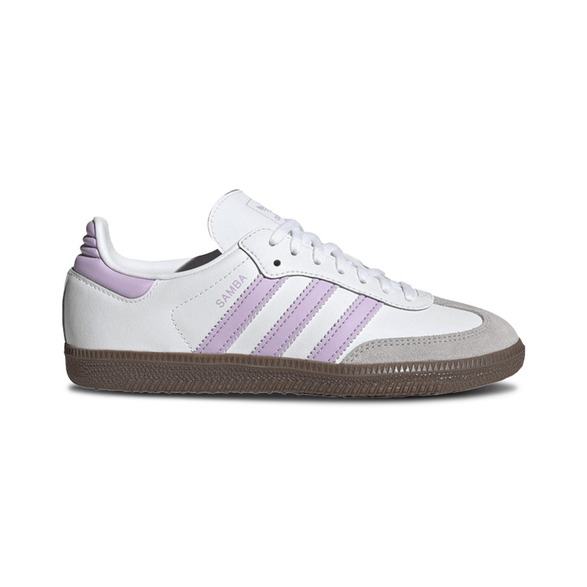 Adidas Kids' (Grade School) Samba OG Footwear White/Powder Plum/Gum 5 - 1099121 - Tip Top Shoes of New York