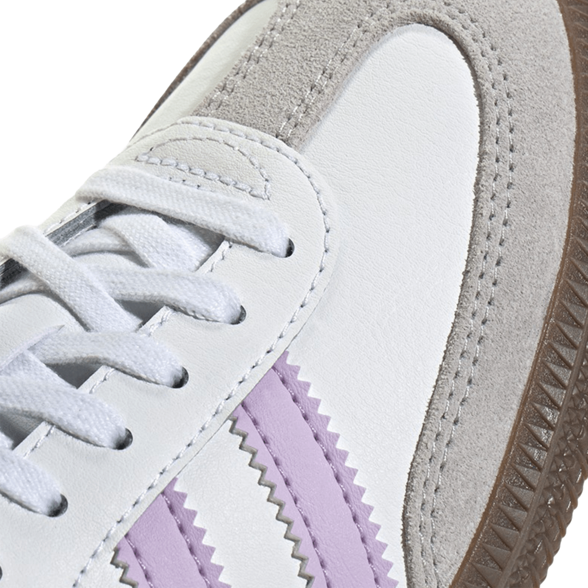 Adidas Kids' (Grade School) Samba OG Footwear White/Powder Plum/Gum 5 - 1099121 - Tip Top Shoes of New York