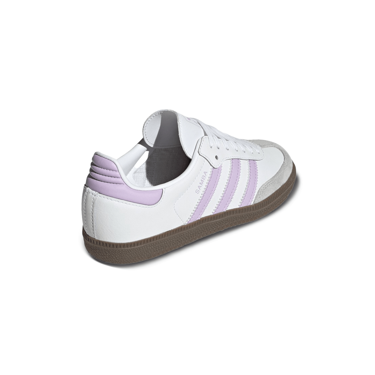 Adidas Kids' (Grade School) Samba OG Footwear White/Powder Plum/Gum 5 - 1099121 - Tip Top Shoes of New York