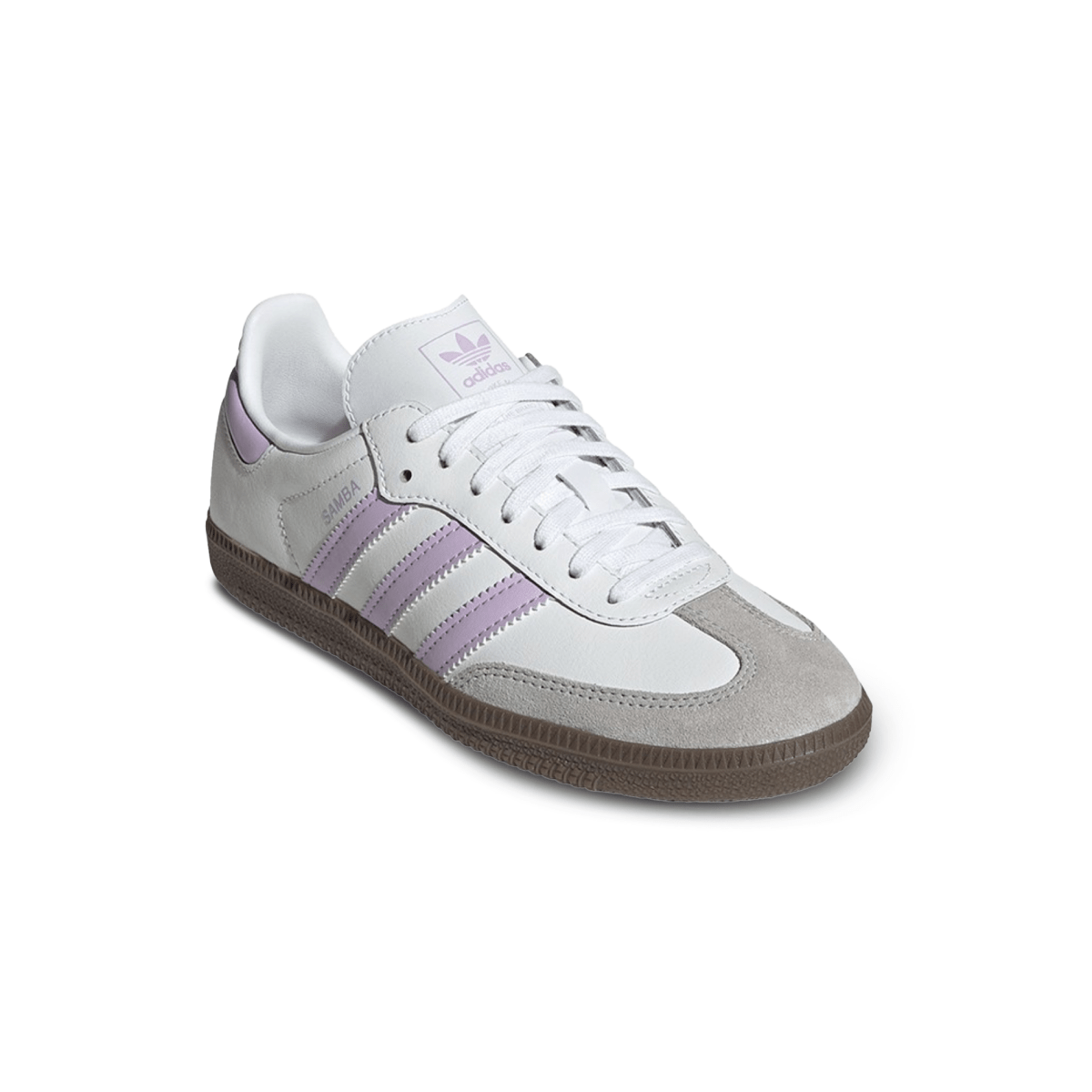 Adidas Kids' (Grade School) Samba OG Footwear White/Powder Plum/Gum 5 - 1099121 - Tip Top Shoes of New York