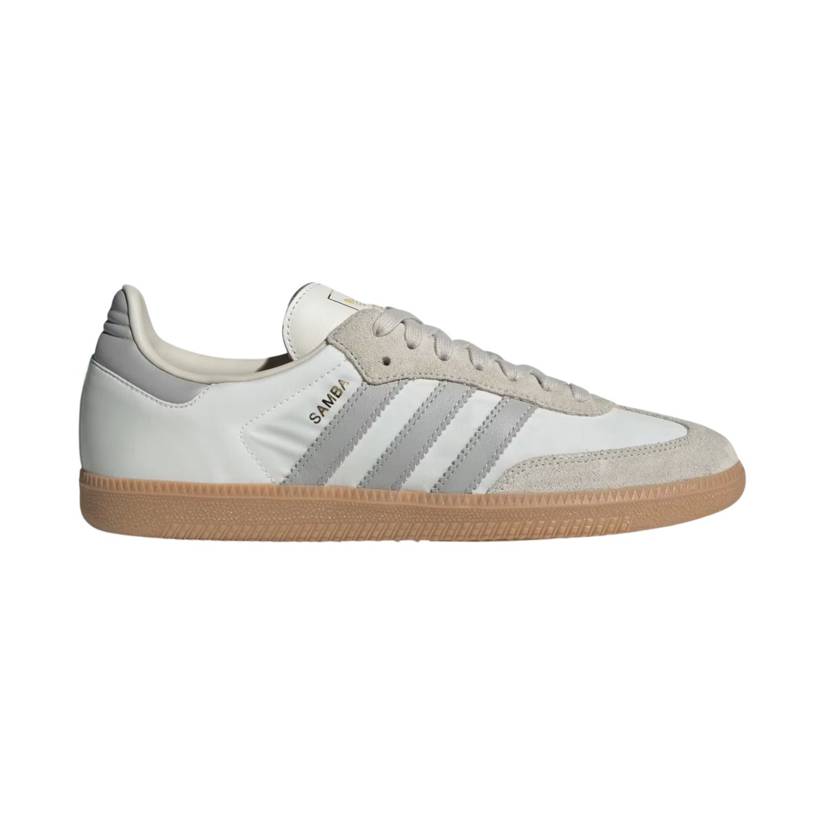 Adidas Kid's (Grade School) Samba OG Off White/Grey Two/Alumina — Tip
