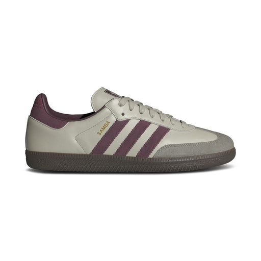 Adidas Kid's (Grade School) Samba OG Putty Grey/Maroon/Gold Metallic - 1087509 - Tip Top Shoes of New York