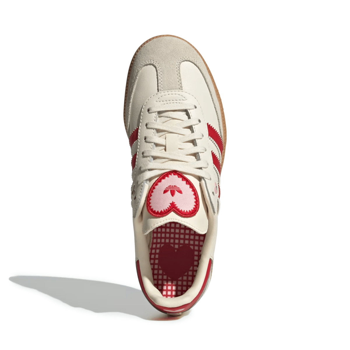 Adidas Kids (Grade School) Samba OG "Valentines Day" Cream White/Better Scarlet/Gum - 1102521 - Tip Top Shoes of New York