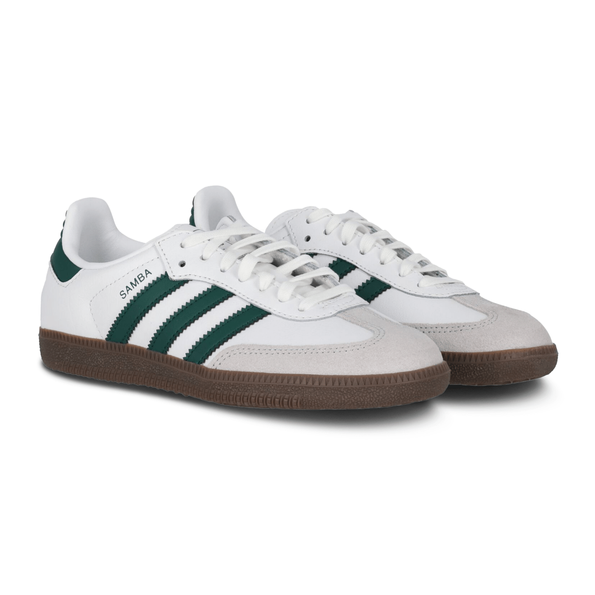 Adidas Kids' (Grade School) Samba OG White/Green - 1099092 - Tip Top Shoes of New York