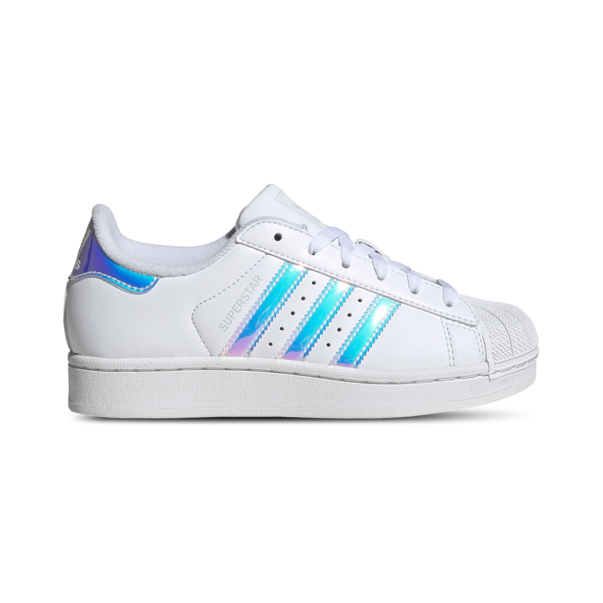 Adidas Kids' (Grade School) Superstar II White/Multi Patent - 1099071 - Tip Top Shoes of New York