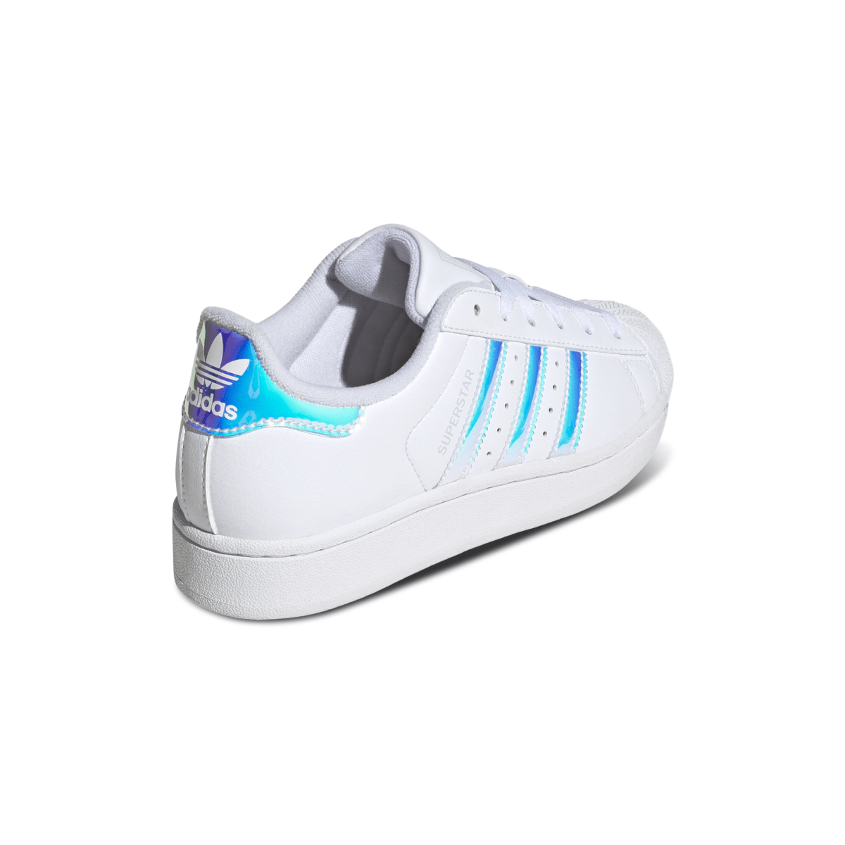 Adidas Kids' (Grade School) Superstar II White/Multi Patent - 1099071 - Tip Top Shoes of New York