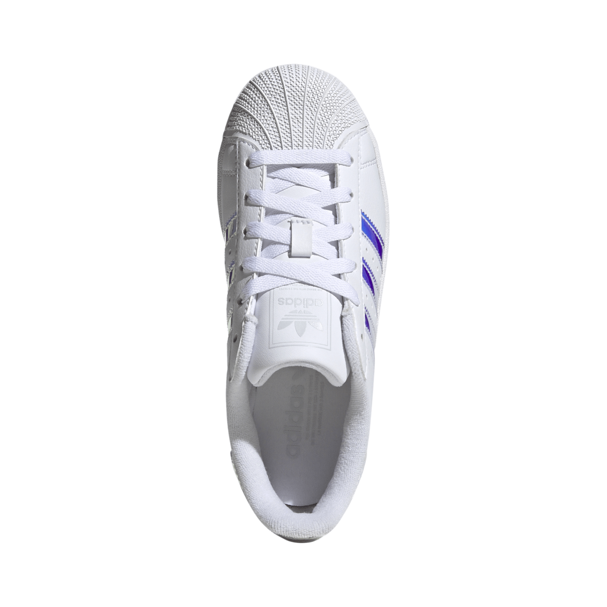 Adidas Kids' (Grade School) Superstar II White/Multi Patent - 1099071 - Tip Top Shoes of New York