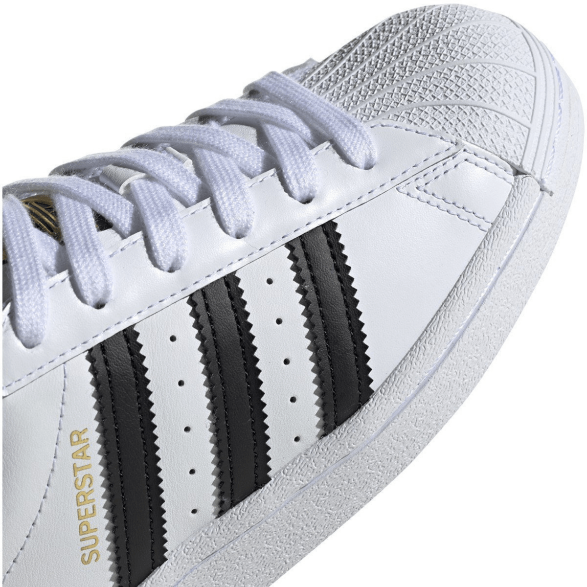 Adidas Kids (Grade School) Superstar J White/Black - 948924 - Tip Top Shoes of New York