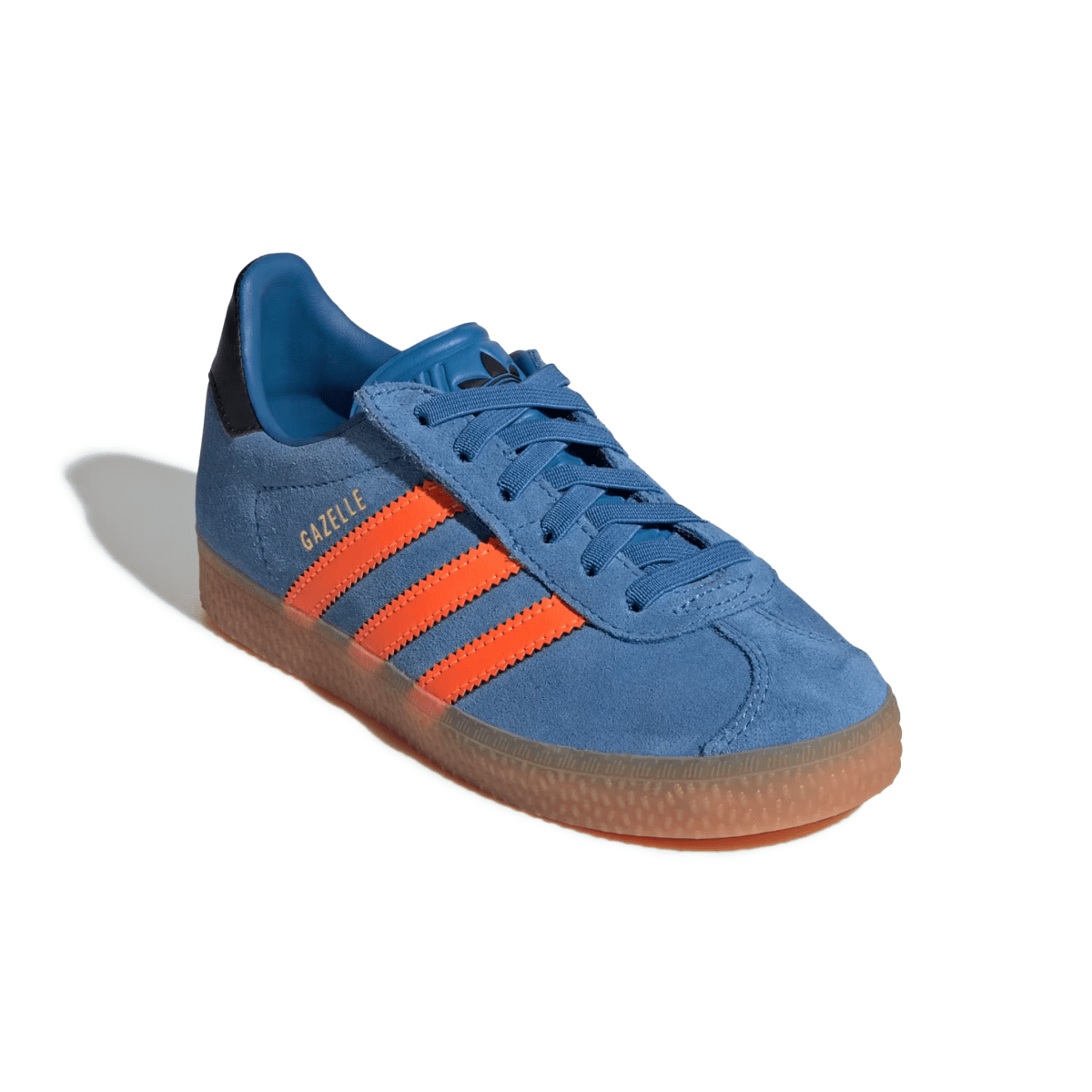Adidas Kid's (Preschool) Gazelle Focus Blue/Solar Orange/Core Black - 1090498 - Tip Top Shoes of New York