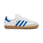 Adidas Kid's (Preschool) Samba OG Cloud White/Blue/Gum - 1090389 - Tip Top Shoes of New York