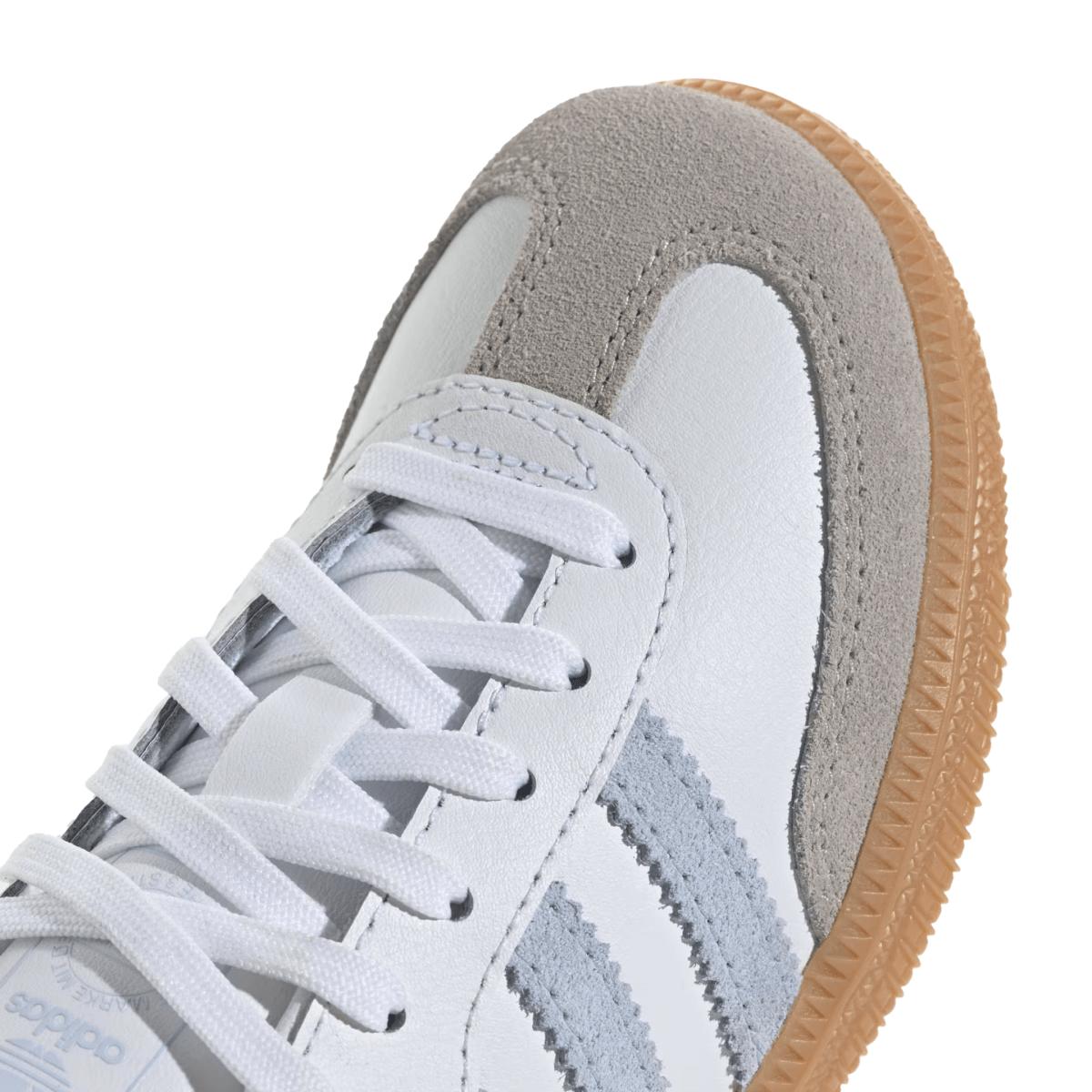 Adidas Kids (Preschool) Samba OG Cloud White/Crystal Sky/Gum - 1102584 - Tip Top Shoes of New York