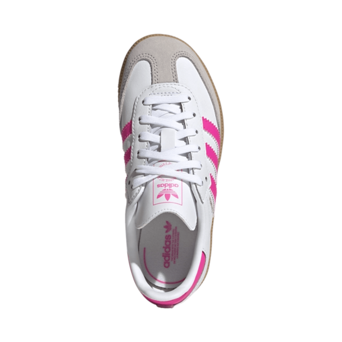 Adidas Kid's (Preschool) Samba OG Cloud White/Lucid Pink/Gum - 1096920 - Tip Top Shoes of New York