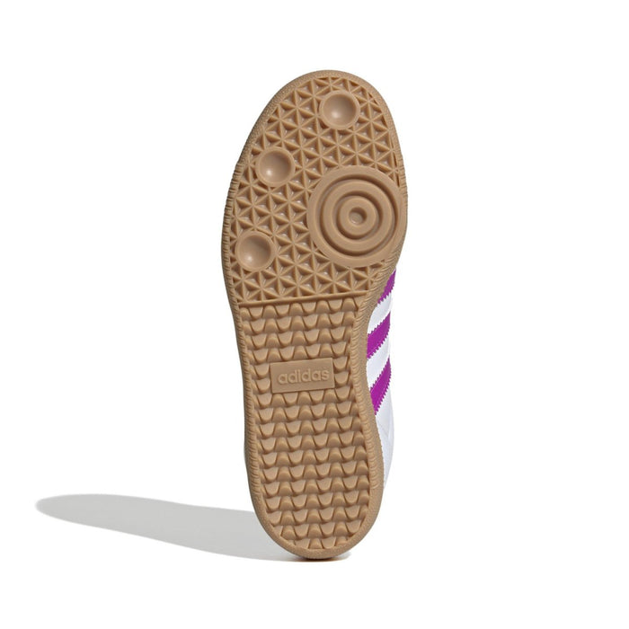 Adidas Kid's (Preschool) Samba OG Cloud White/Purple Burst/Gum - 1084911 - Tip Top Shoes of New York