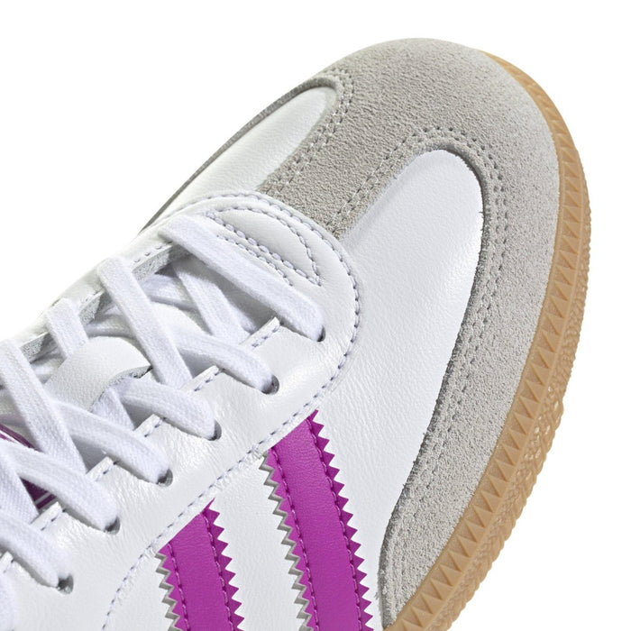 Adidas Kid's (Preschool) Samba OG Cloud White/Purple Burst/Gum - 1084911 - Tip Top Shoes of New York