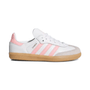 Adidas Kid's (Preschool) Samba OG Cloud White/Semi Pink Spark/Gum - 1090402 - Tip Top Shoes of New York