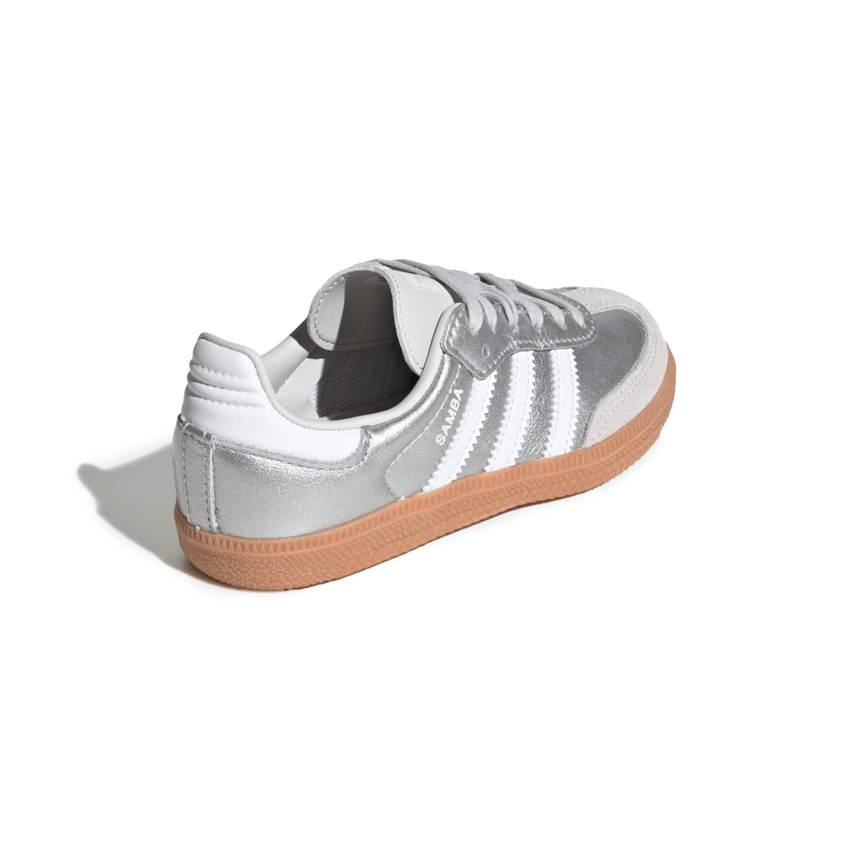 Adidas Kids (Preschool) Samba OG Silver Metallic/Cloud White/Gum - 1108435 - Tip Top Shoes of New York