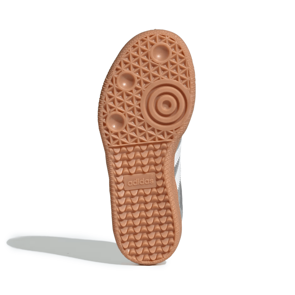 Adidas Kids (Preschool) Samba OG Silver Metallic/Cloud White/Gum - 1108435 - Tip Top Shoes of New York