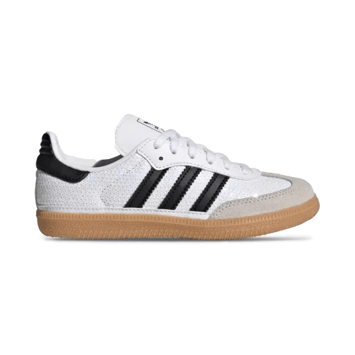 Adidas Kids (Preschool) Samba OG White/Black/Grey Sequins - 1111138 - Tip Top Shoes of New York